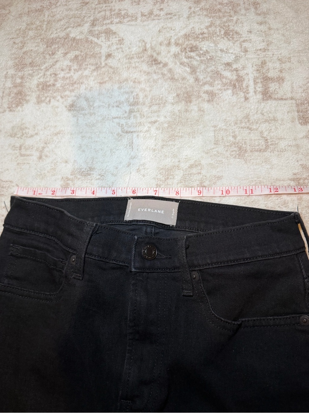 Everlane Straight Leg Black Jeans Women’s Size 27 - Picture 11 of 14